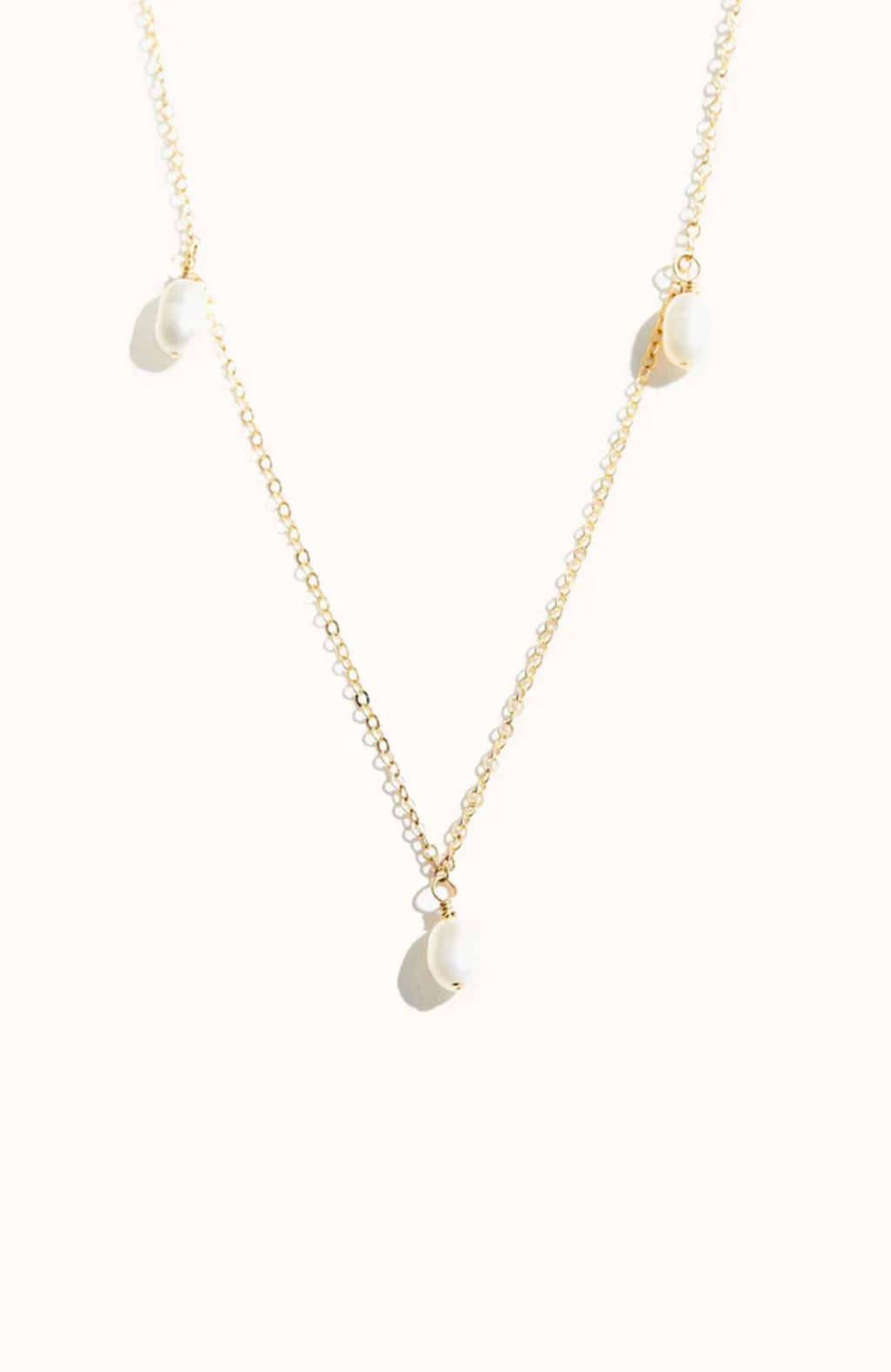Able - Triple Pearl Necklace