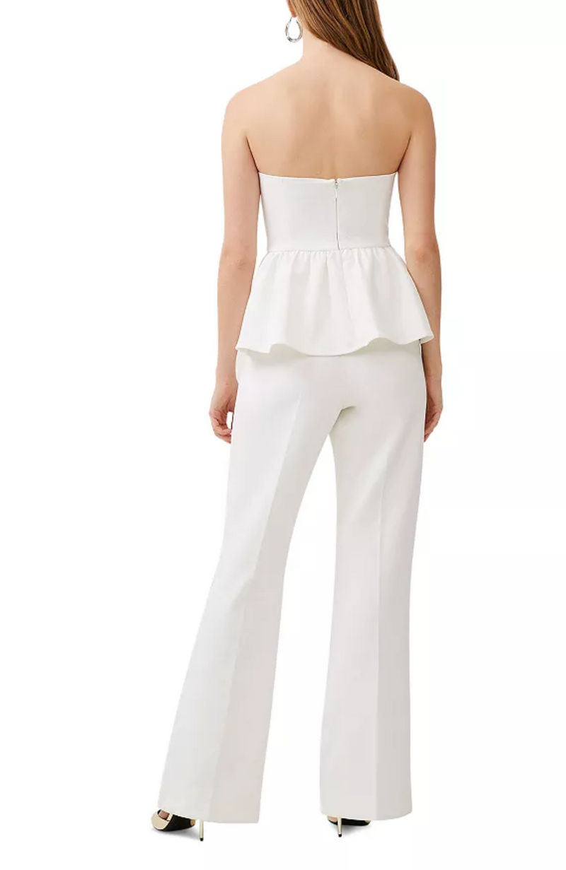 French Connection - Whisper Strapless Peplum Top