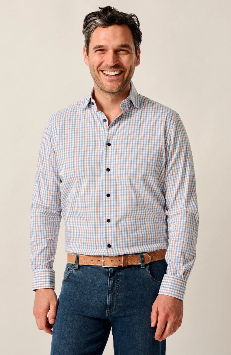 Johnnie-O - Natural Performance Button Down Shirt - Vanderwall