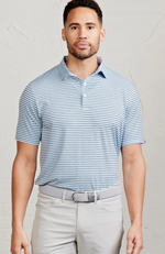 Tasc - Cloud Polo - Brookline Stripe