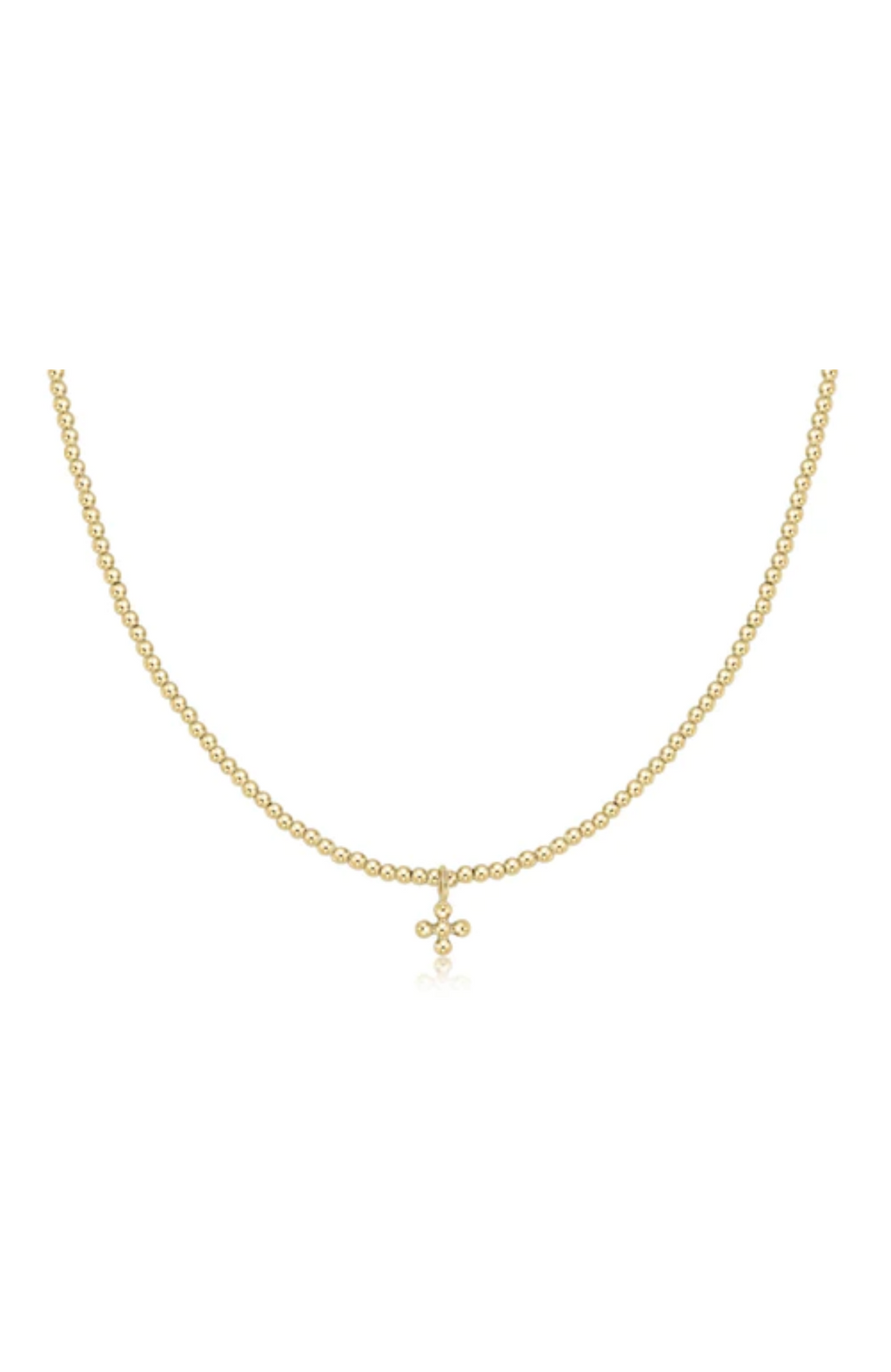 Enewton - Choker Classic Gold 2Mm Signature Cross