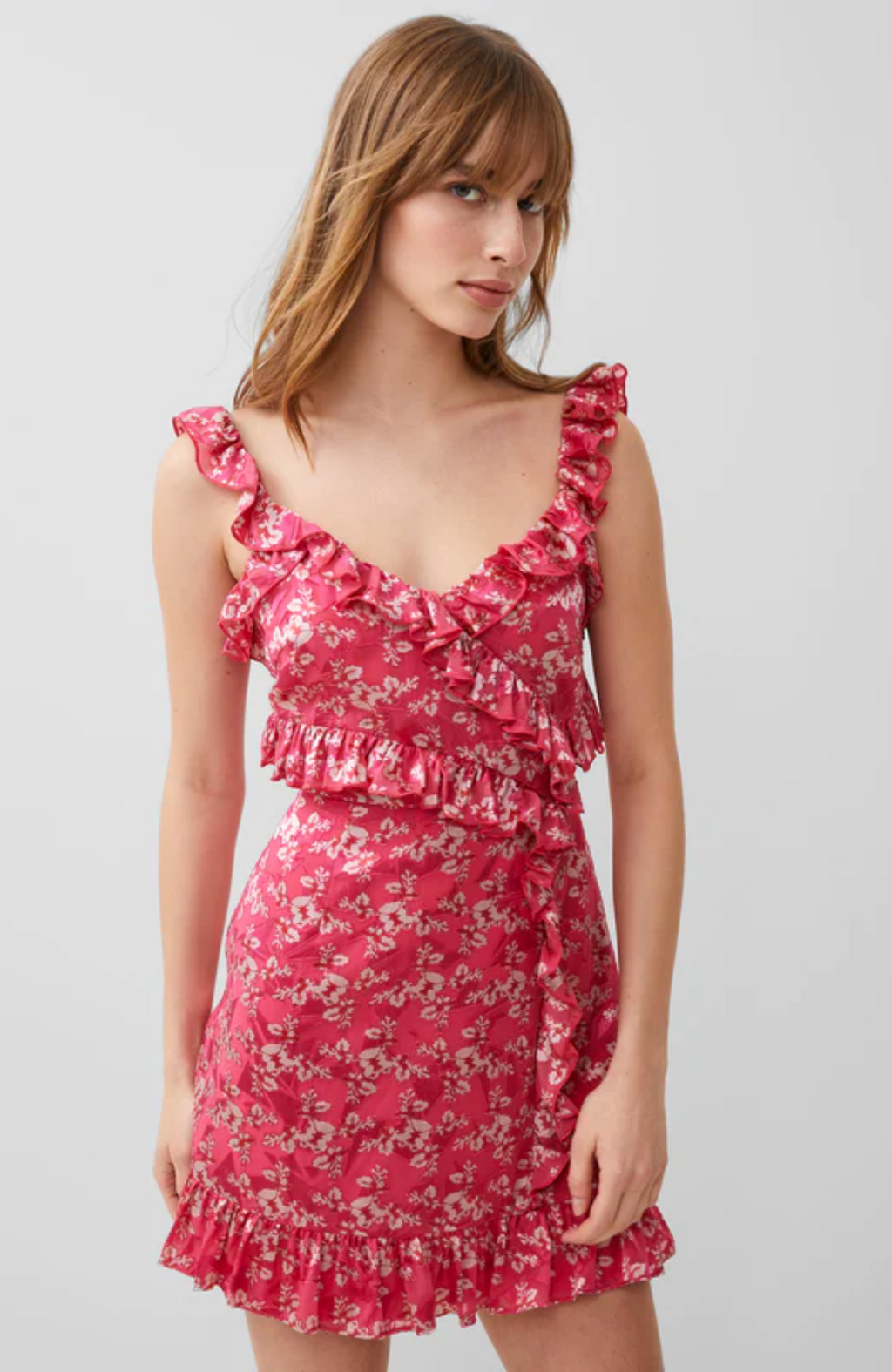 French Connection - Elianna Burnout Frill Cami Dress