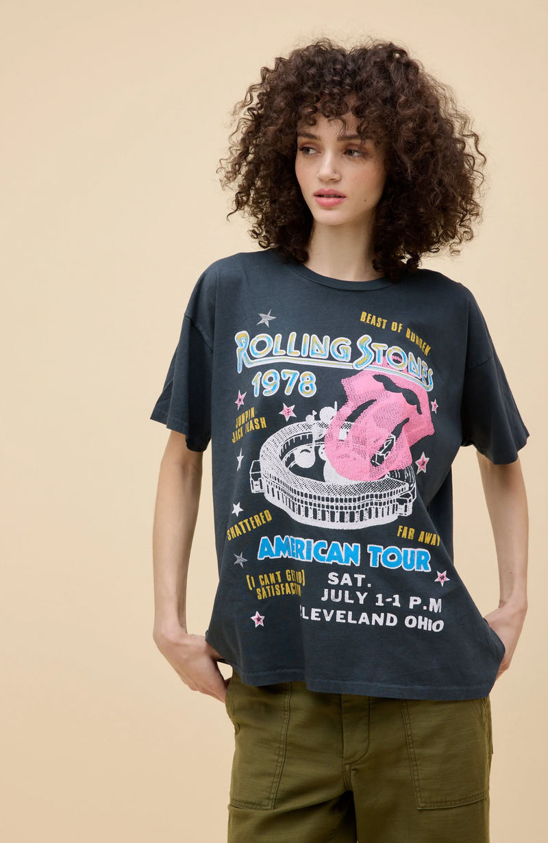 Daydreamer - Rolling Stones 1978 American Tour Merch Tee