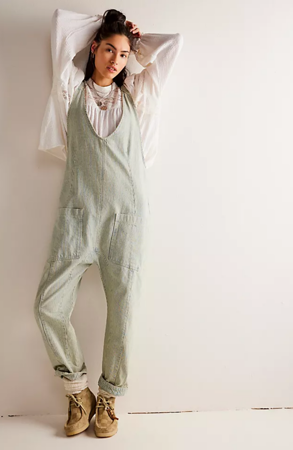 Free People - High Roller Railroad Jumpsuit