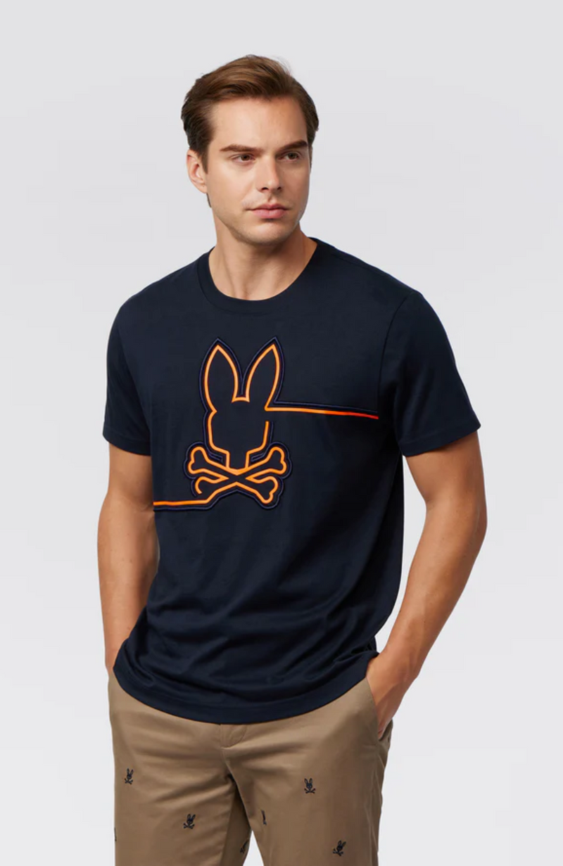 Psycho Bunny - Chester Embroidered Graphic Tee