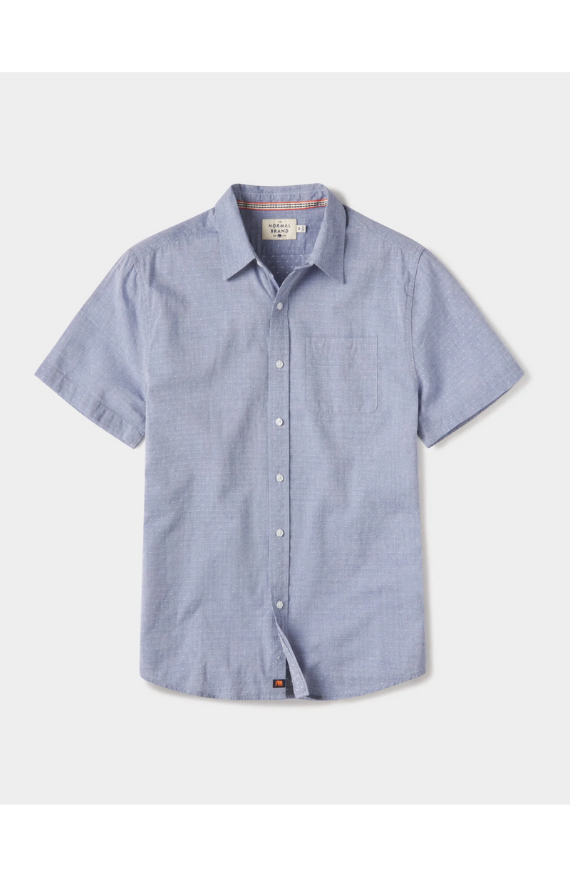 The Normal Brand - Freshwater Short Sleeve Button Up