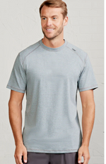 Tasc - Carrollton Fitness T-shirt - Mini Stripe