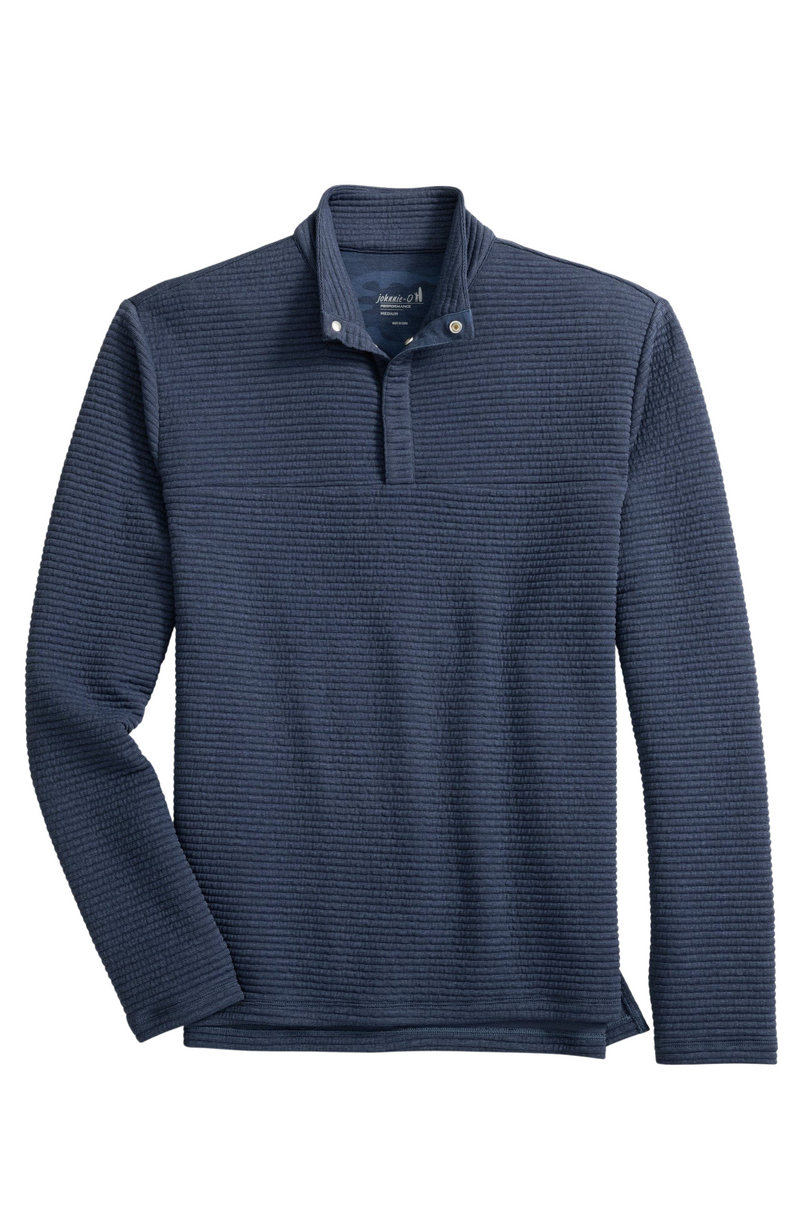 Johnnie-O - Benjy Heathered Henley Pullover