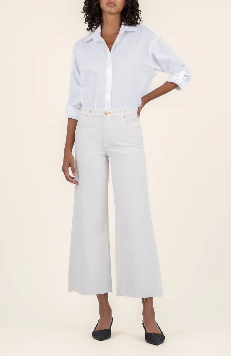 Kut From The Kloth - Meg High Rise Velvet Wide Leg
