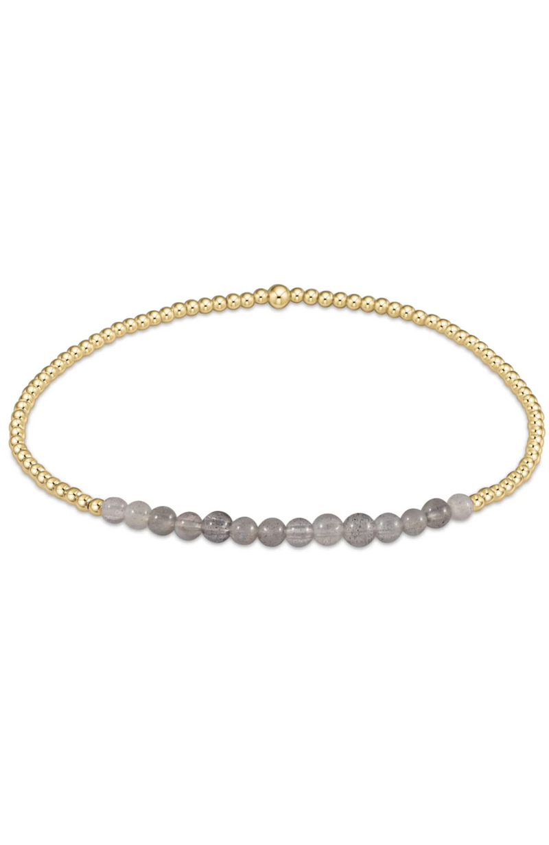 Enewton - Gold Bliss 2mm Labradorite Bracelet