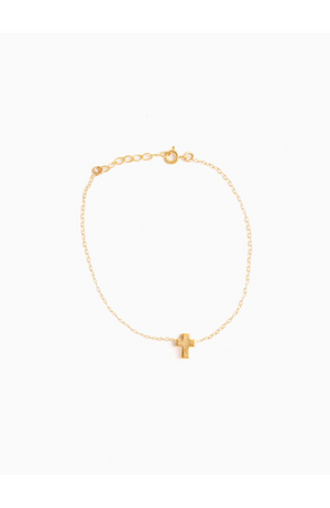 Able - Cross Charm Bracelet