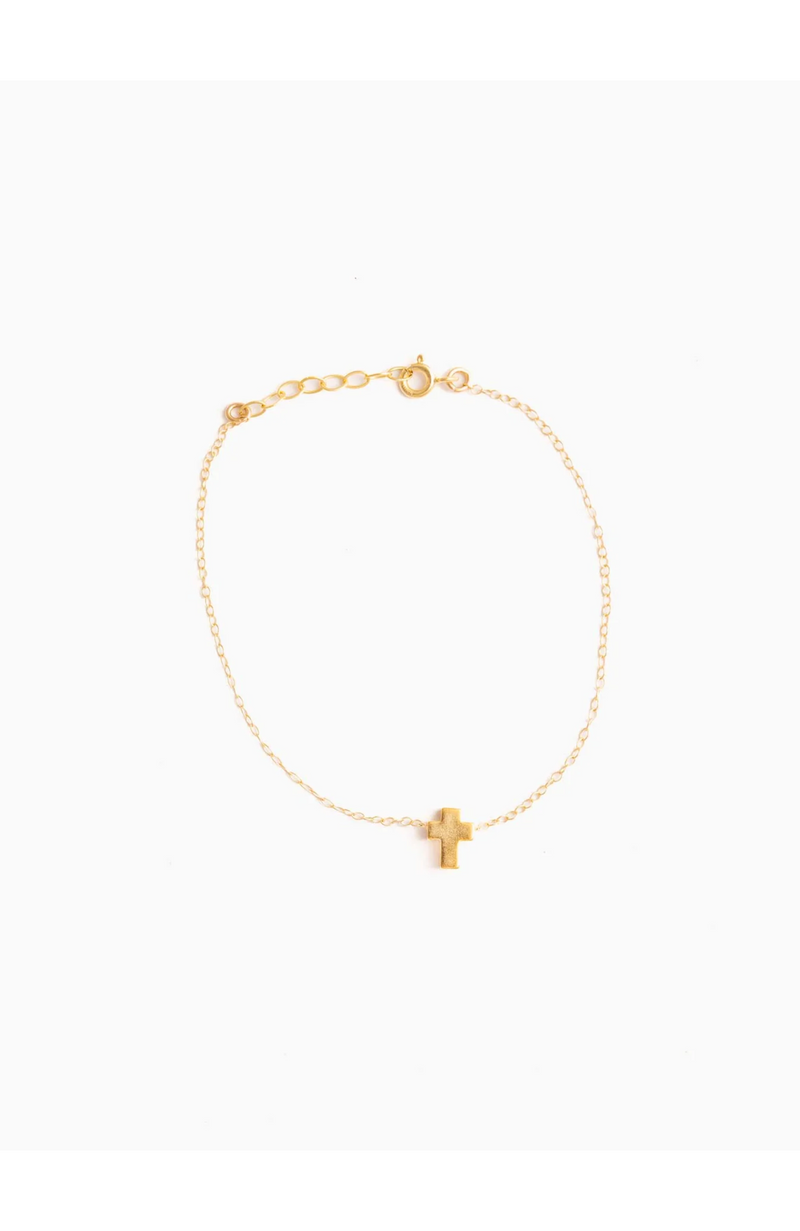 Able - Cross Charm Bracelet