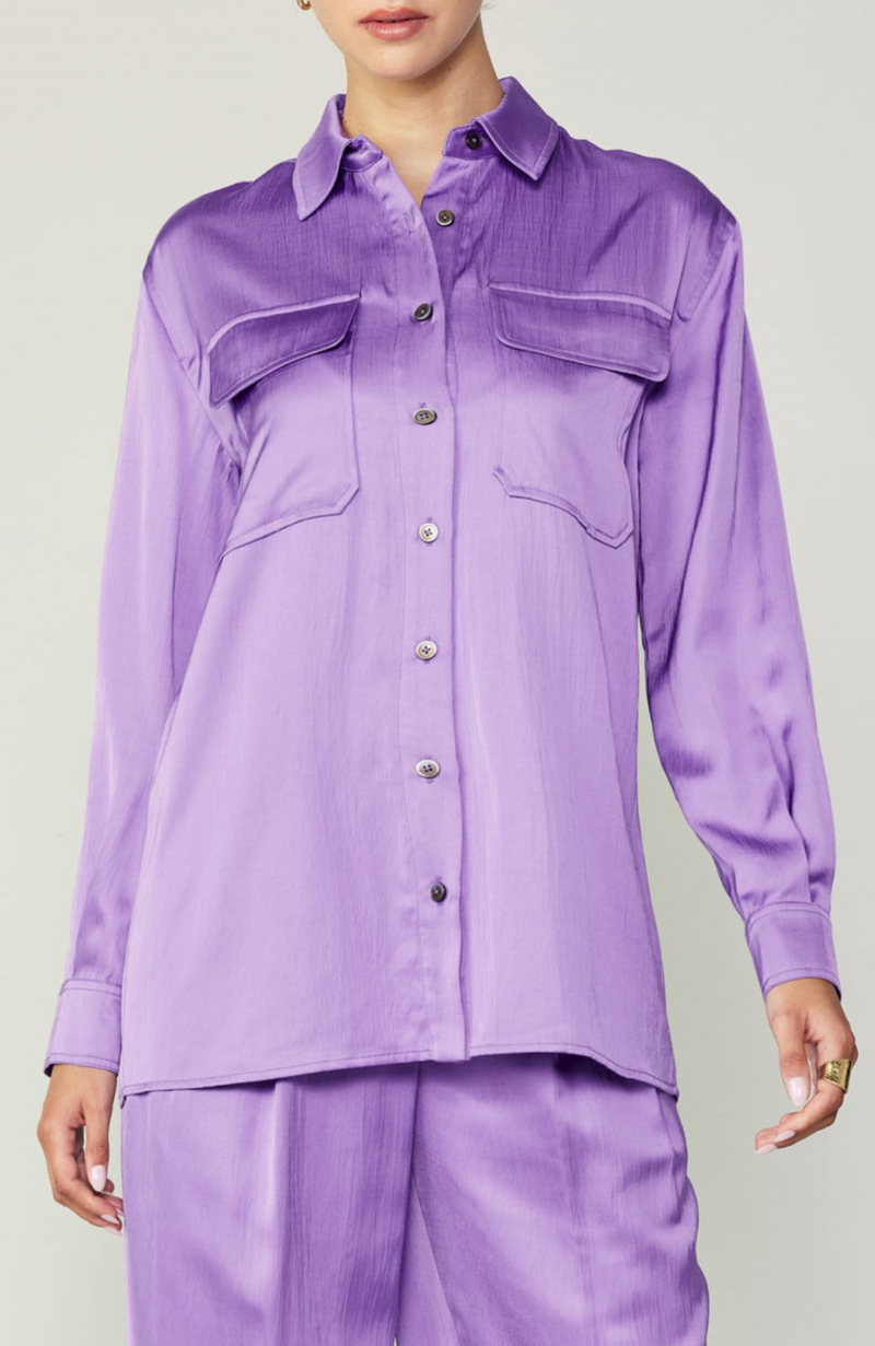 Current Air - Silky Buttoned Shirt