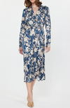 Current Air - Collared Button Down Midi Dress