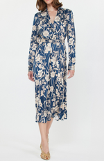 Current Air - Collared Button Down Midi Dress