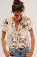 Free People - Lily Crochet Top