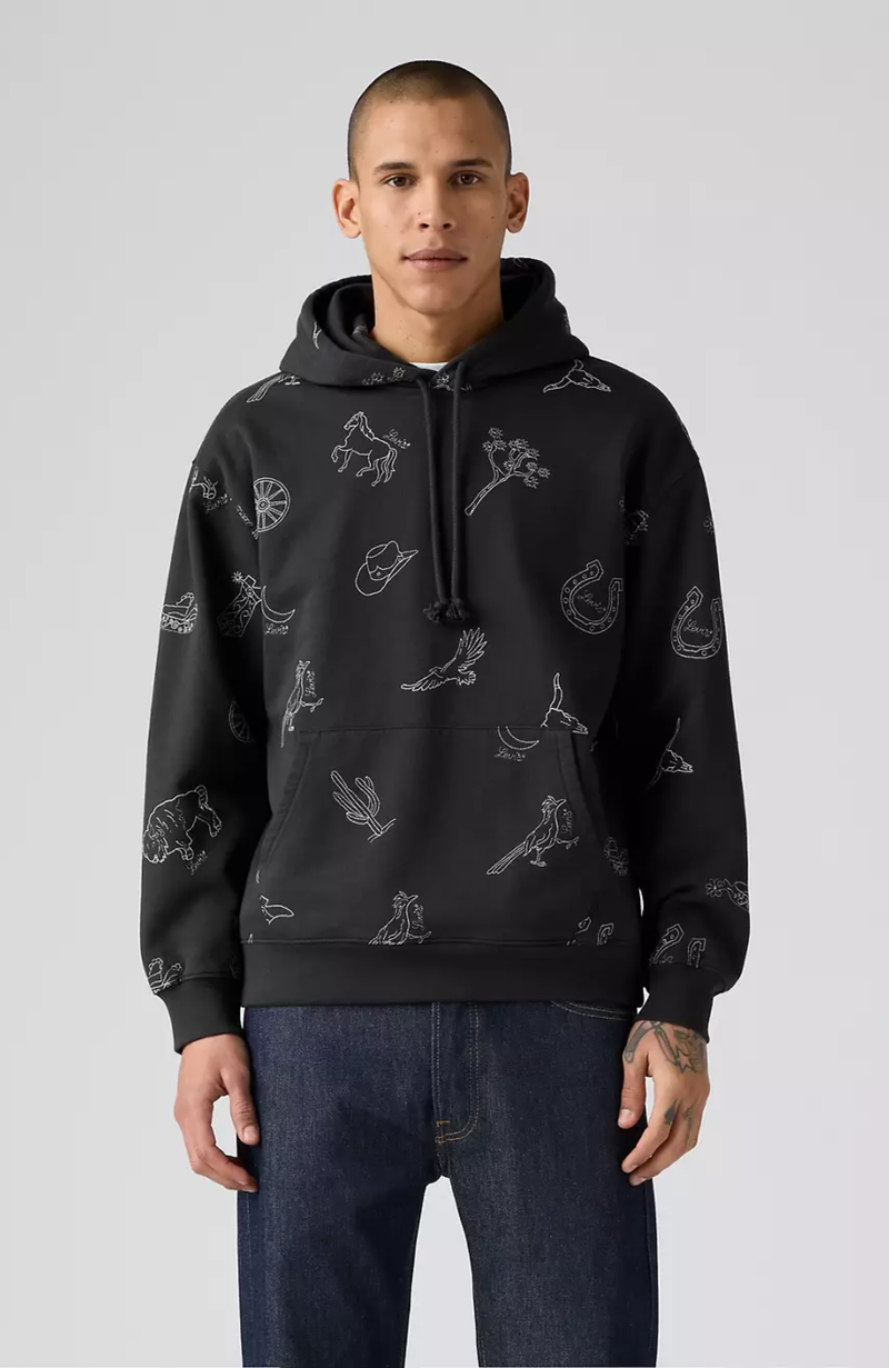 Levi's Premium - Western Embroidered Hoodie Sweatshirt