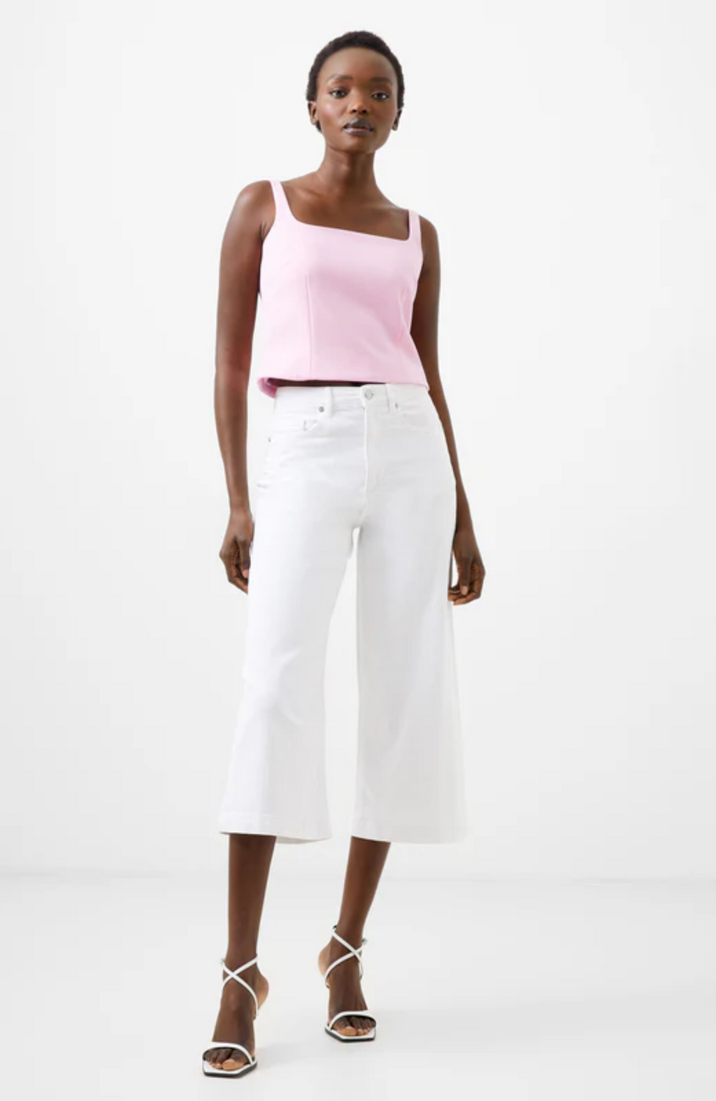 French Connection - Whisper Square Neck Top