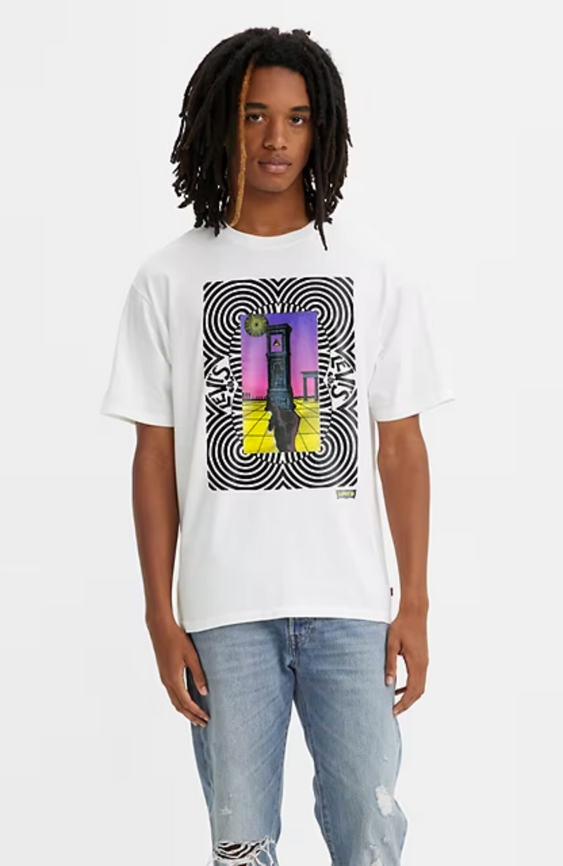 Levi's Premium - Vintage Fit Surreal Clock Graphic Tee