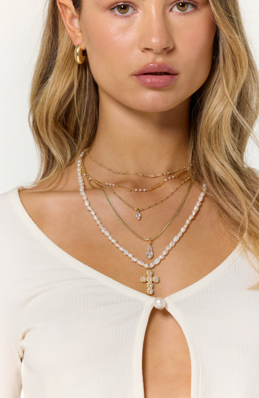 Kinsey Designs - Charlotte Drop Necklace