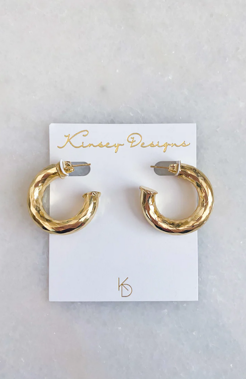 Kinsey Designs - Jasmine Small Hoops