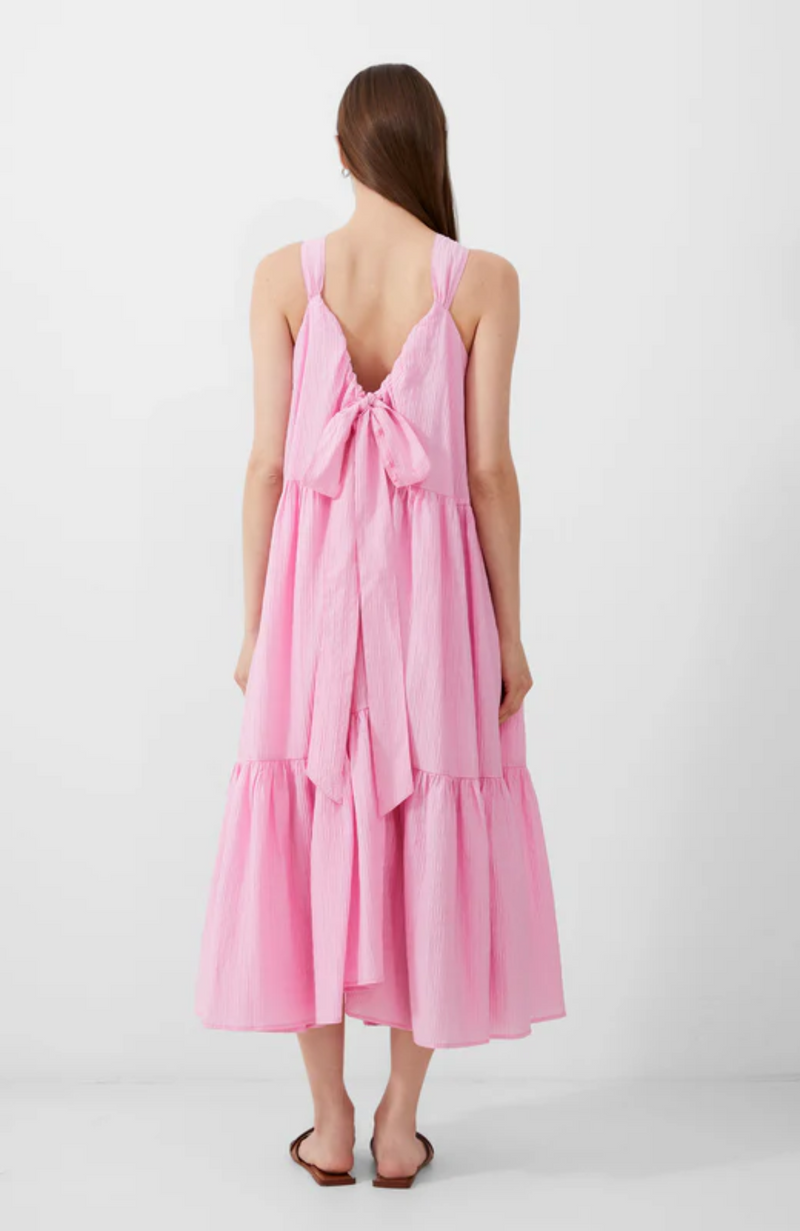 french connection pink dress Whisper Square Neck Mini 4 The mini length keeps it playful French Connection Womens Square Neck