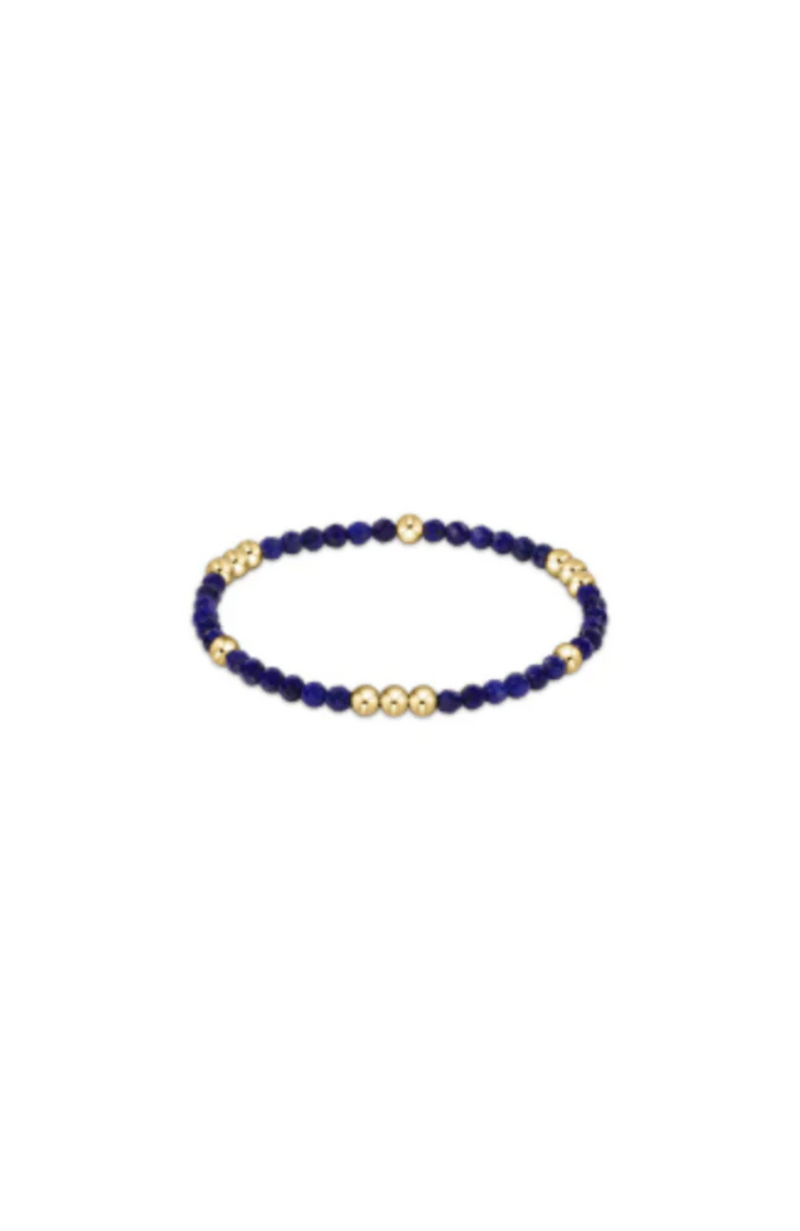 Enewton - Worthy 3mm Lapis Bead Bracelet