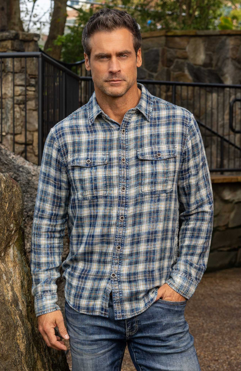 Madison Creek - Blue Ridge Plaid Shirt