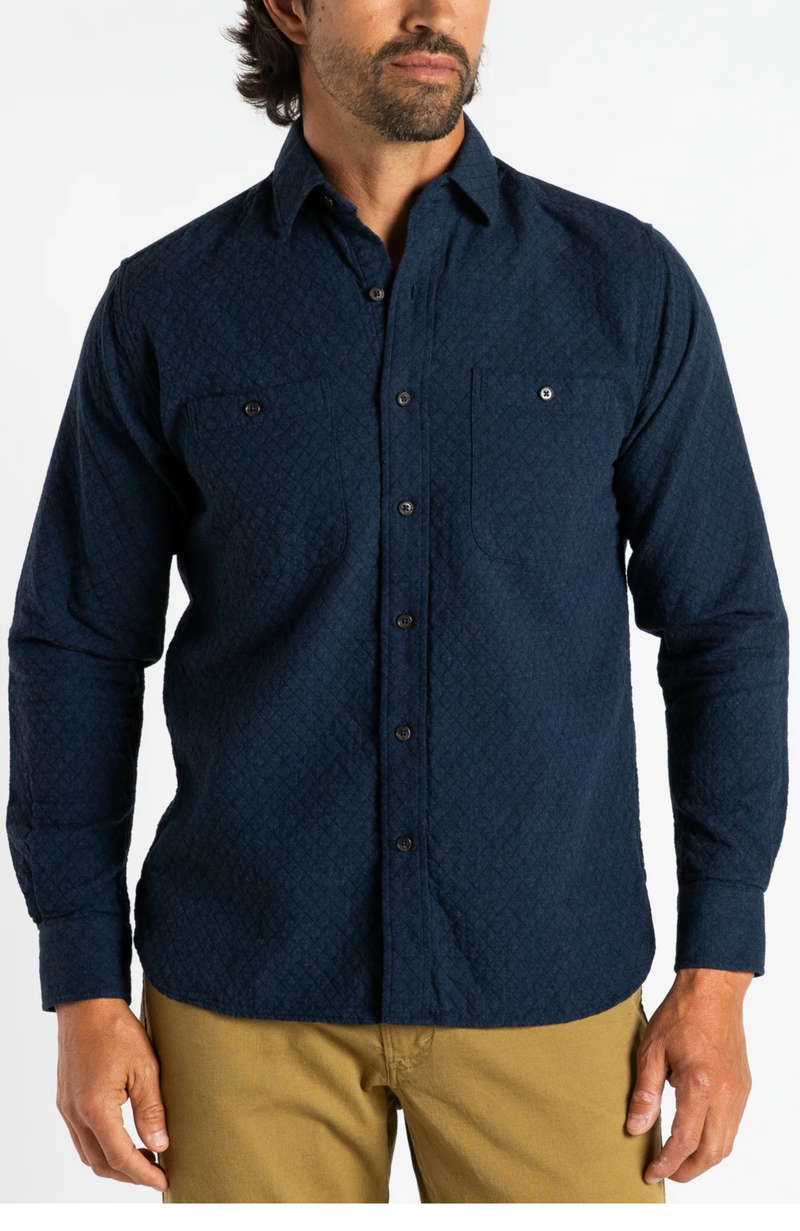 Duck Head - Westover Solid Cotton Quilted Sport Shirt