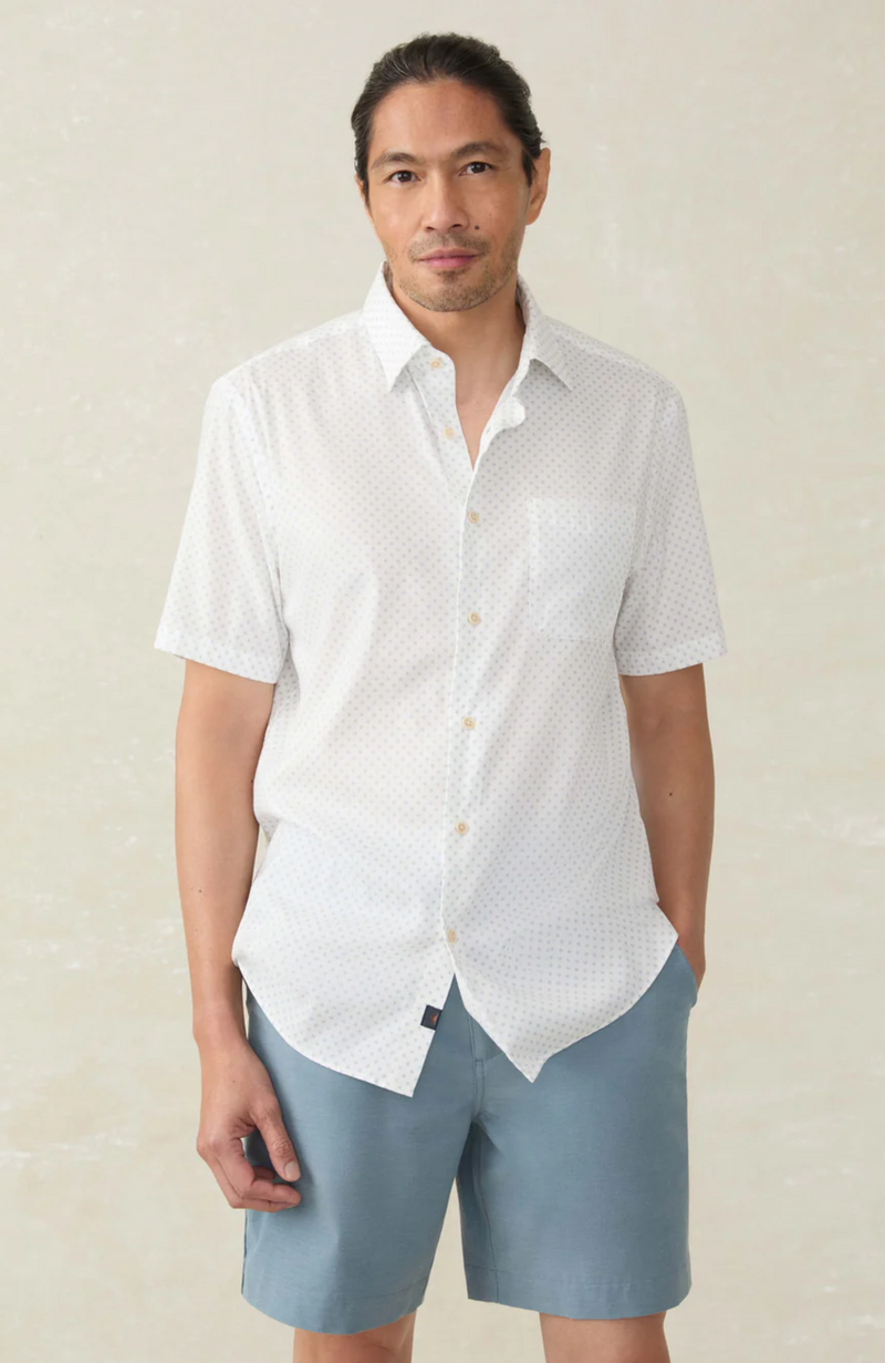 Faherty - Short Sleeve Movement Monterey Shirt