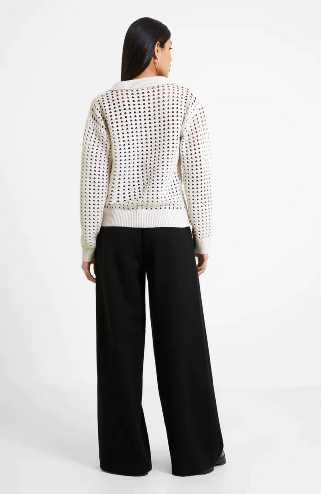 French Connection - Manda Pointelle Sweater