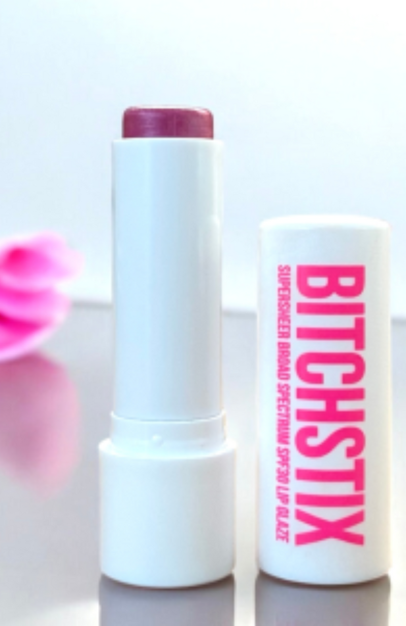 Bitchstix - Supersheer Petal Pink SPF 30 Lip Glaze