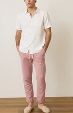 Marine Layer - Stretch Selvage Short Sleeve Shirt