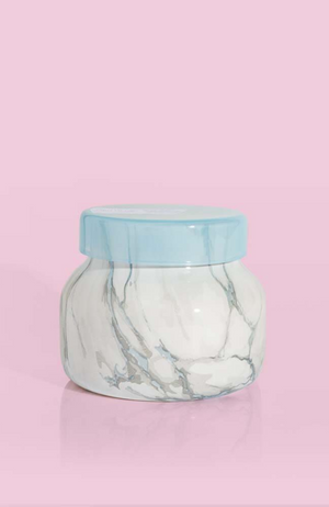 Capri Blue - Blue Jean Modern Marble Petite Jar, 8oz