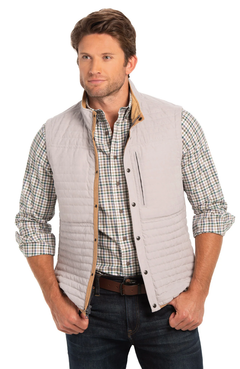 Madison Creek - Newport Quilted Microsuede Vest