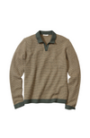 Marine Layer - Liam Long Sleeve Sweater Polo