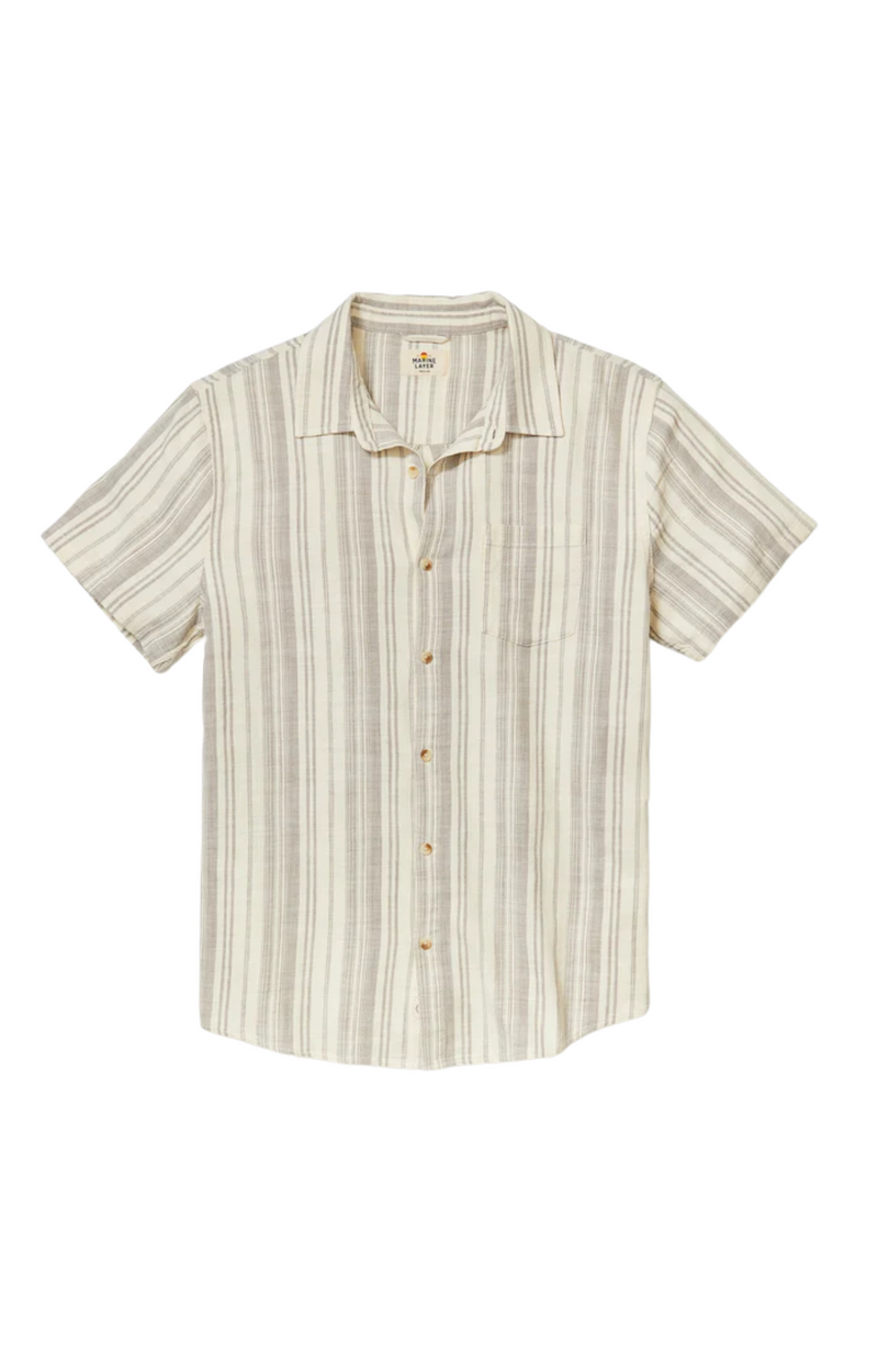 Marine Layer - Stretch Selvage Short Sleeve Shirt