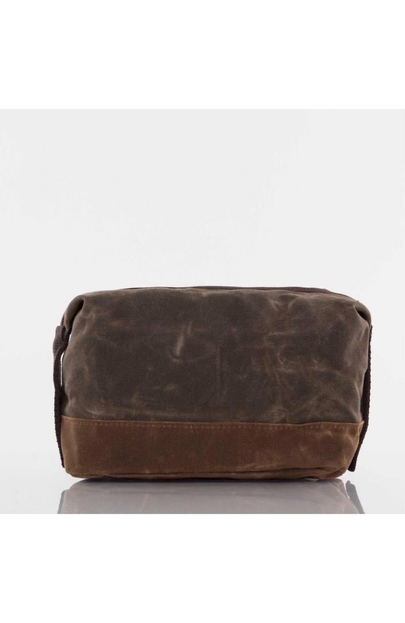 Waxed Dopp Kit