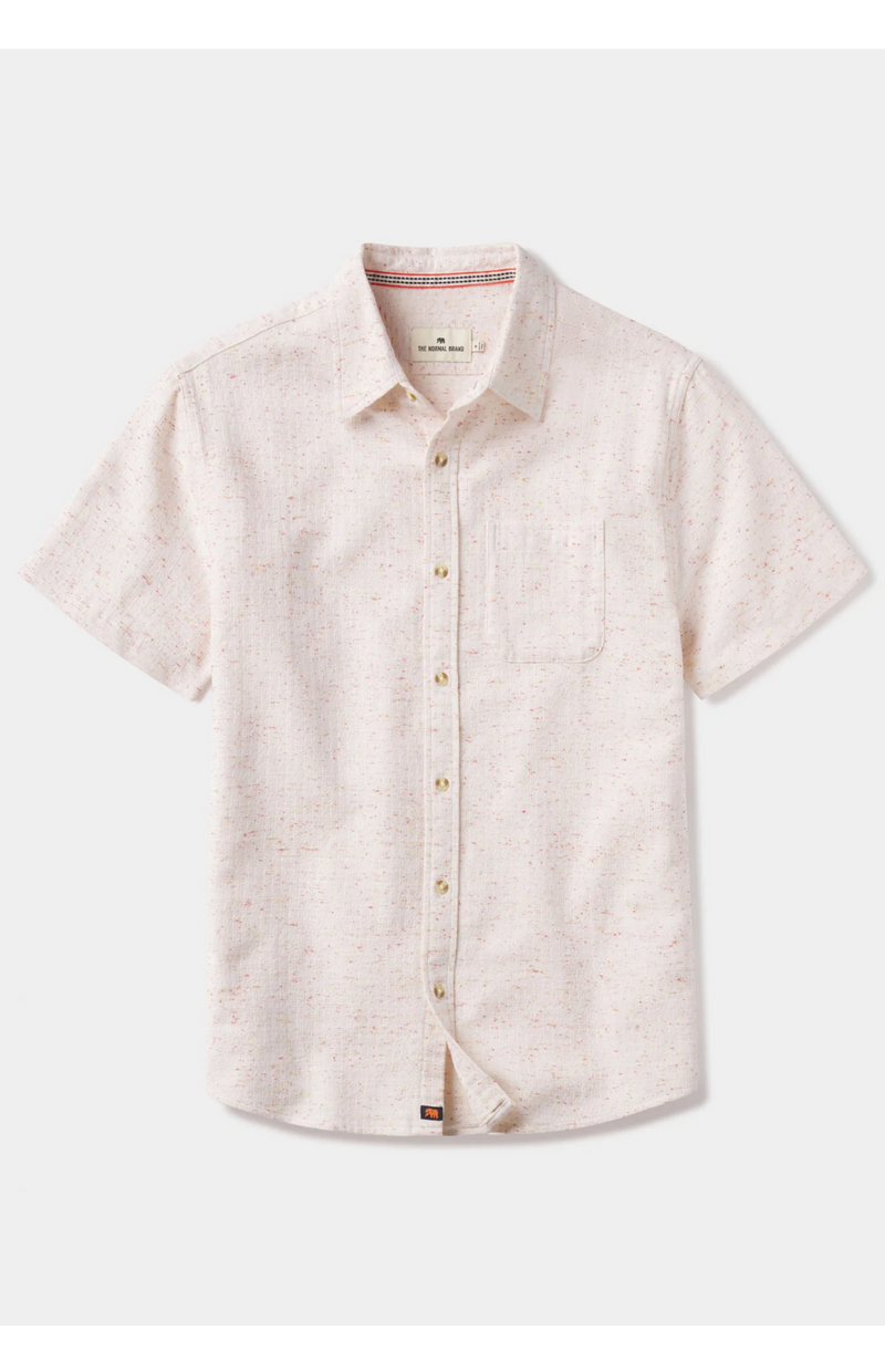 The Normal Brand - Freshwater Short Sleeve Button Up