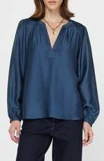 Current Air - Split Neck Blouse