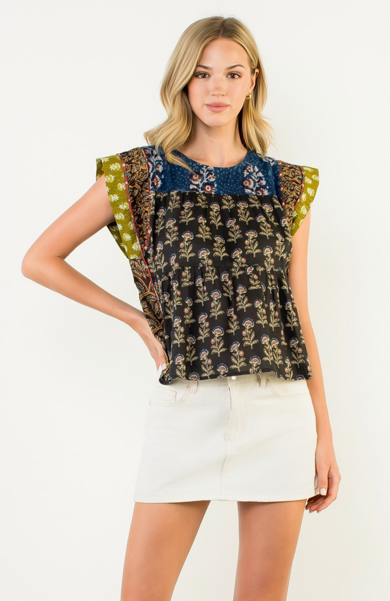 Mixed Media Top