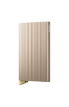 Secrid - Premium Cardprotector Fluted Cashmere