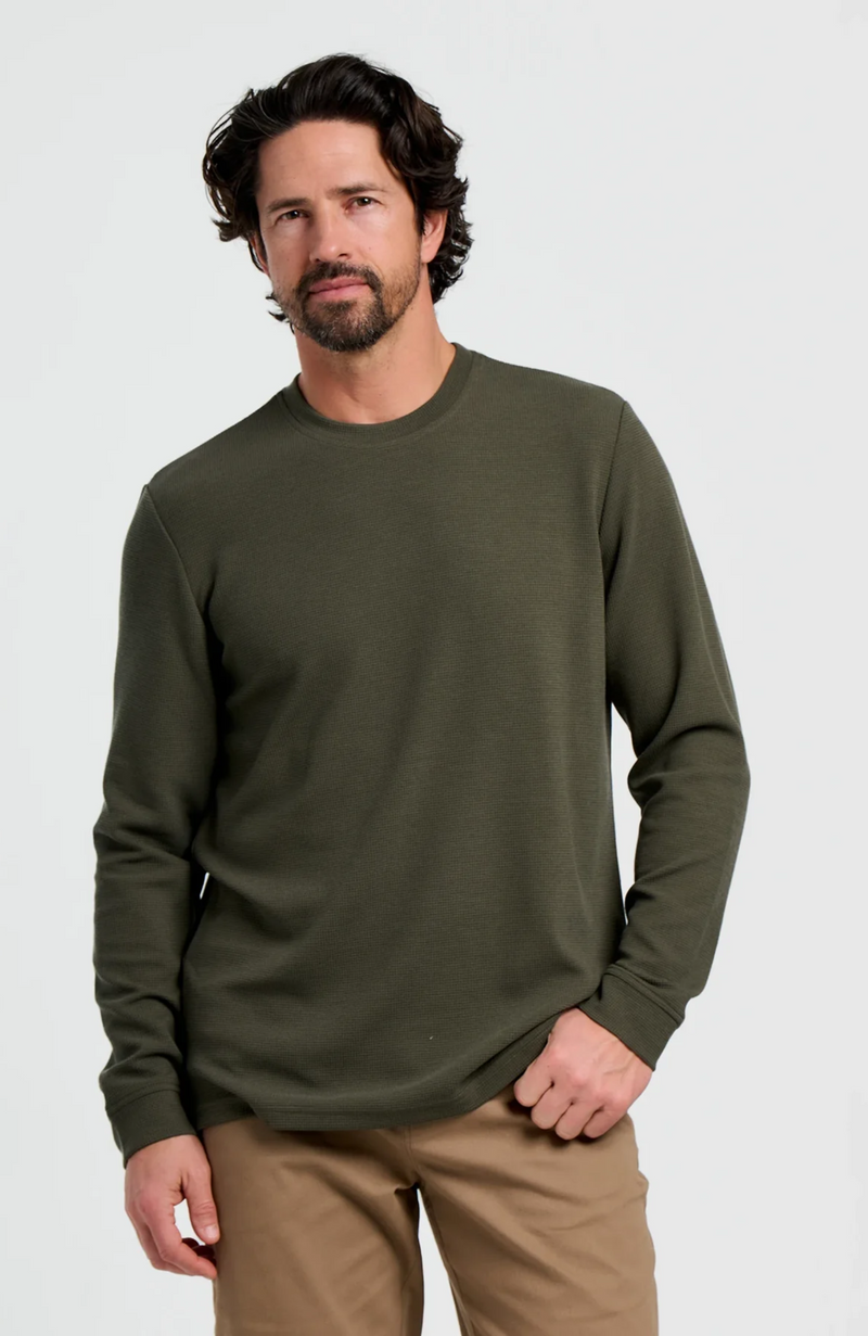Free Fly - Men's Waffle Crew