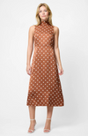 French Connection - Ennis Satin Polka Dot Dress
