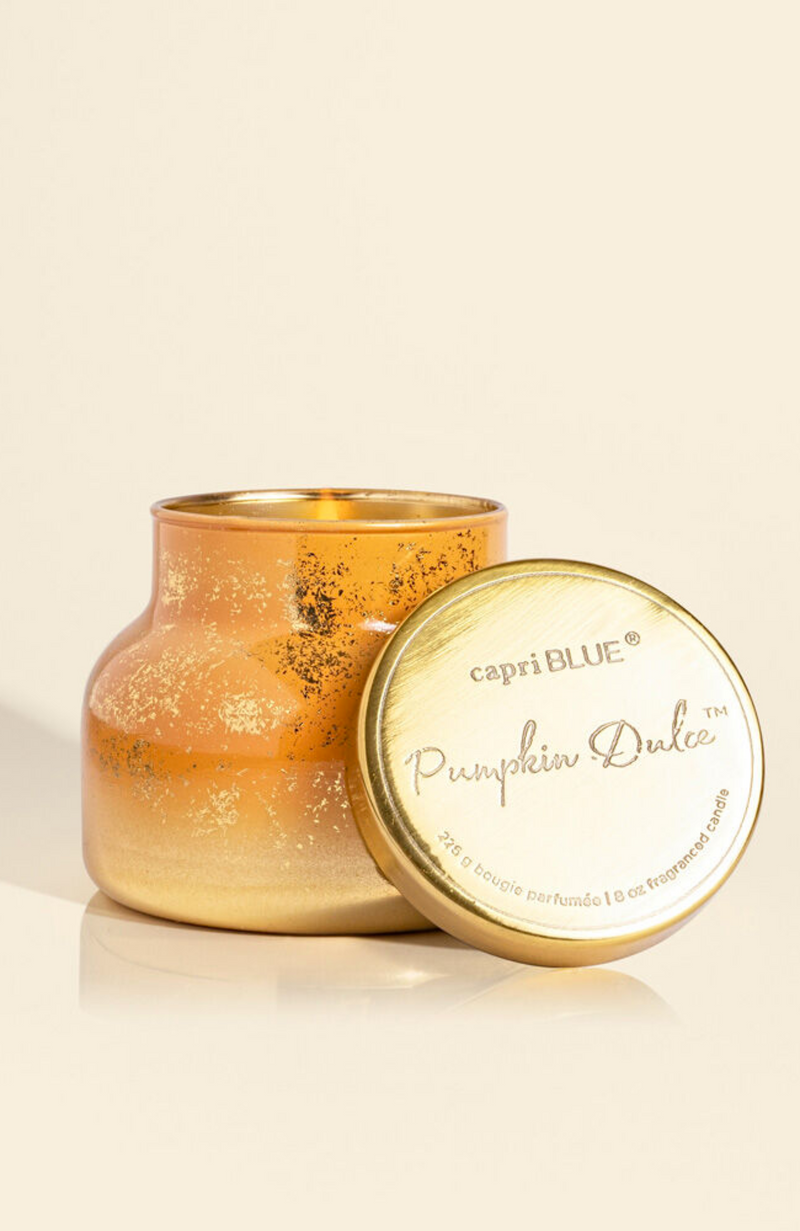 Capri Blue - Pumpkin Dulce Glimmer Petite Jar, 8 oz
