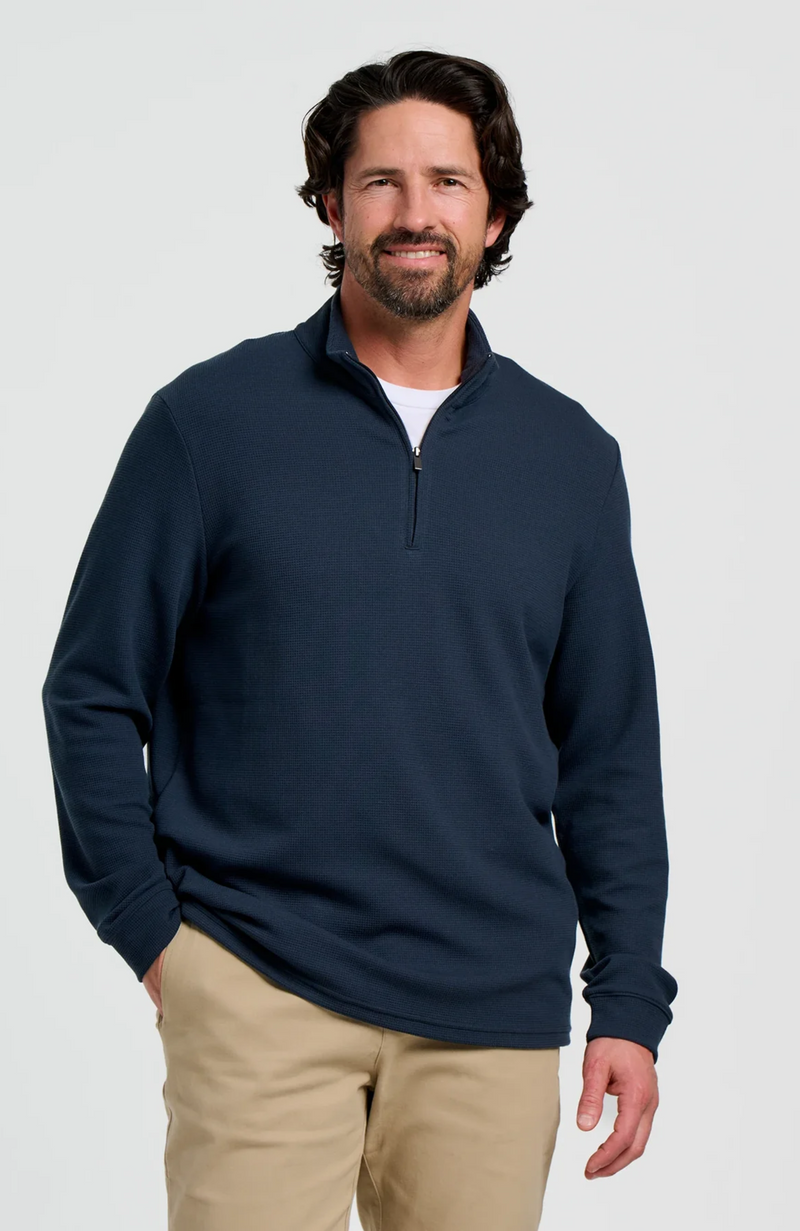 Free Fly - Men's Waffle Quarter Zip