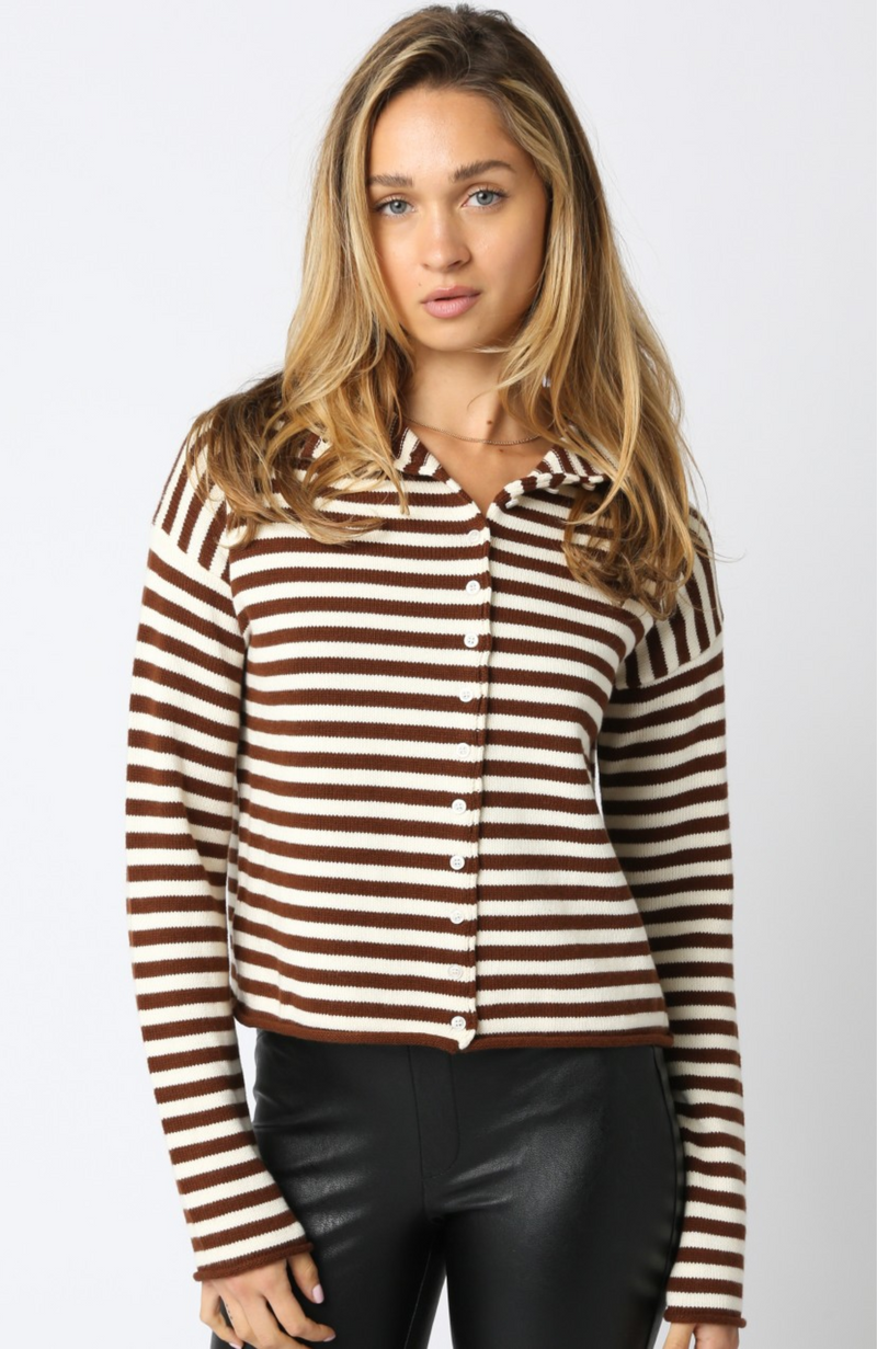 Striped Cardigan