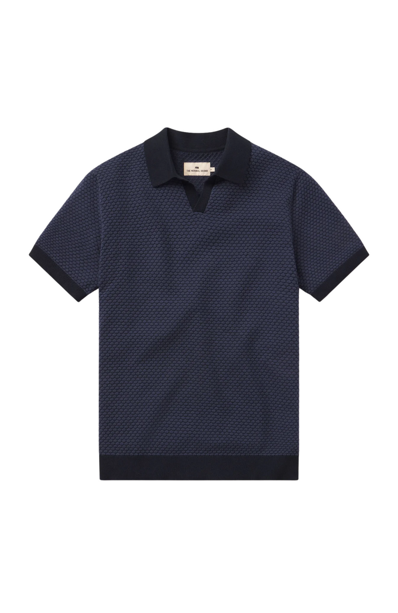 The Normal Brand - Robles Knit Jacquard Polo