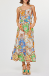 Current Air - Patch Printed Midi