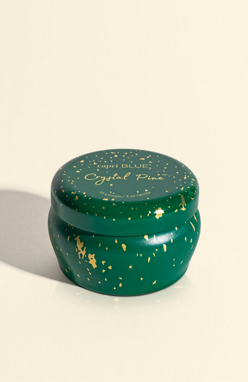 Capri Blue - Crystal Pine Glimmer Mini Tin